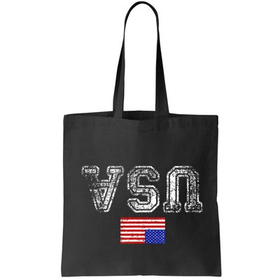 Upside Down Usa Flag In Distress Us Constitution Usa Pride Bag
