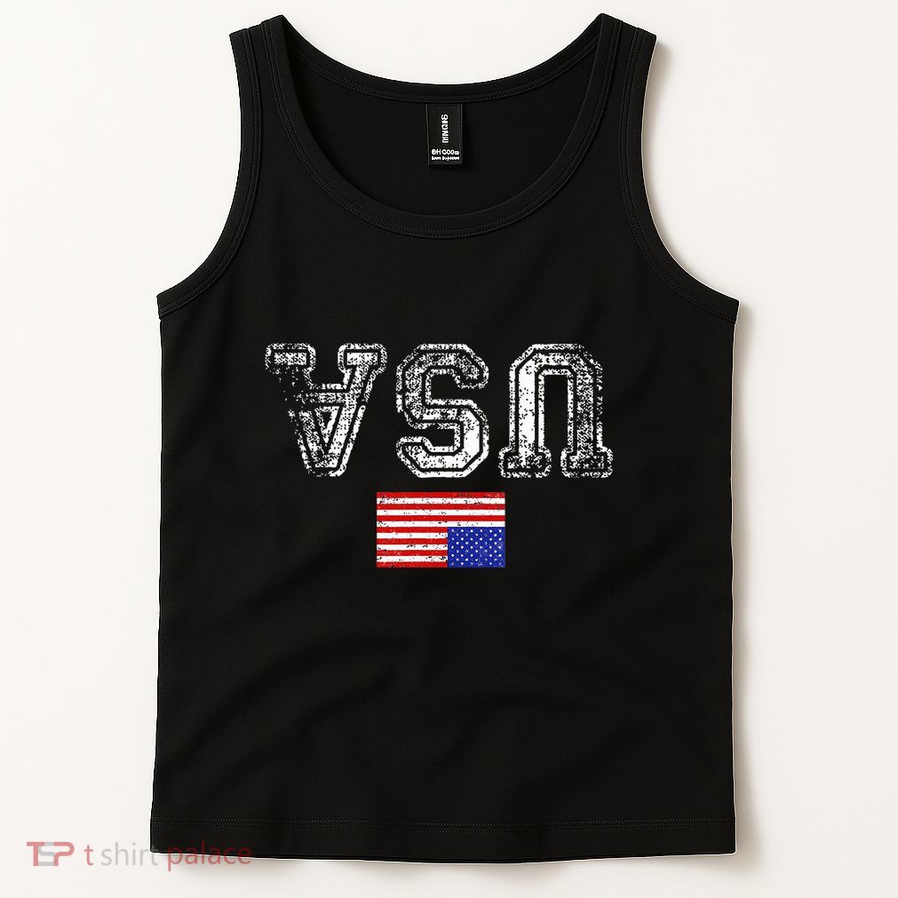Upside Down Usa Flag In Distress Us Constitution Usa Pride Tank Top