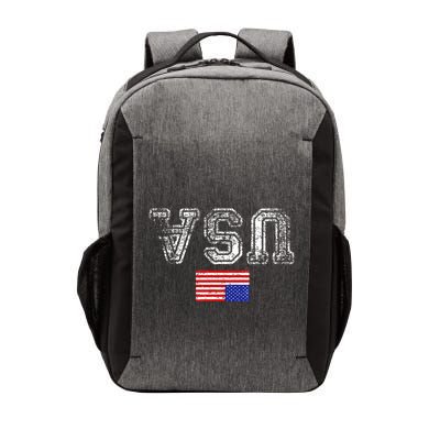 Upside Down Usa Flag In Distress Us Constitution Usa Pride Vector Backpack