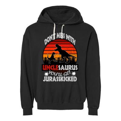 Uncle Dinosaur Garment-Dyed Fleece Hoodie