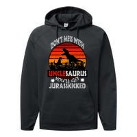 Uncle Dinosaur Performance Fleece Hoodie