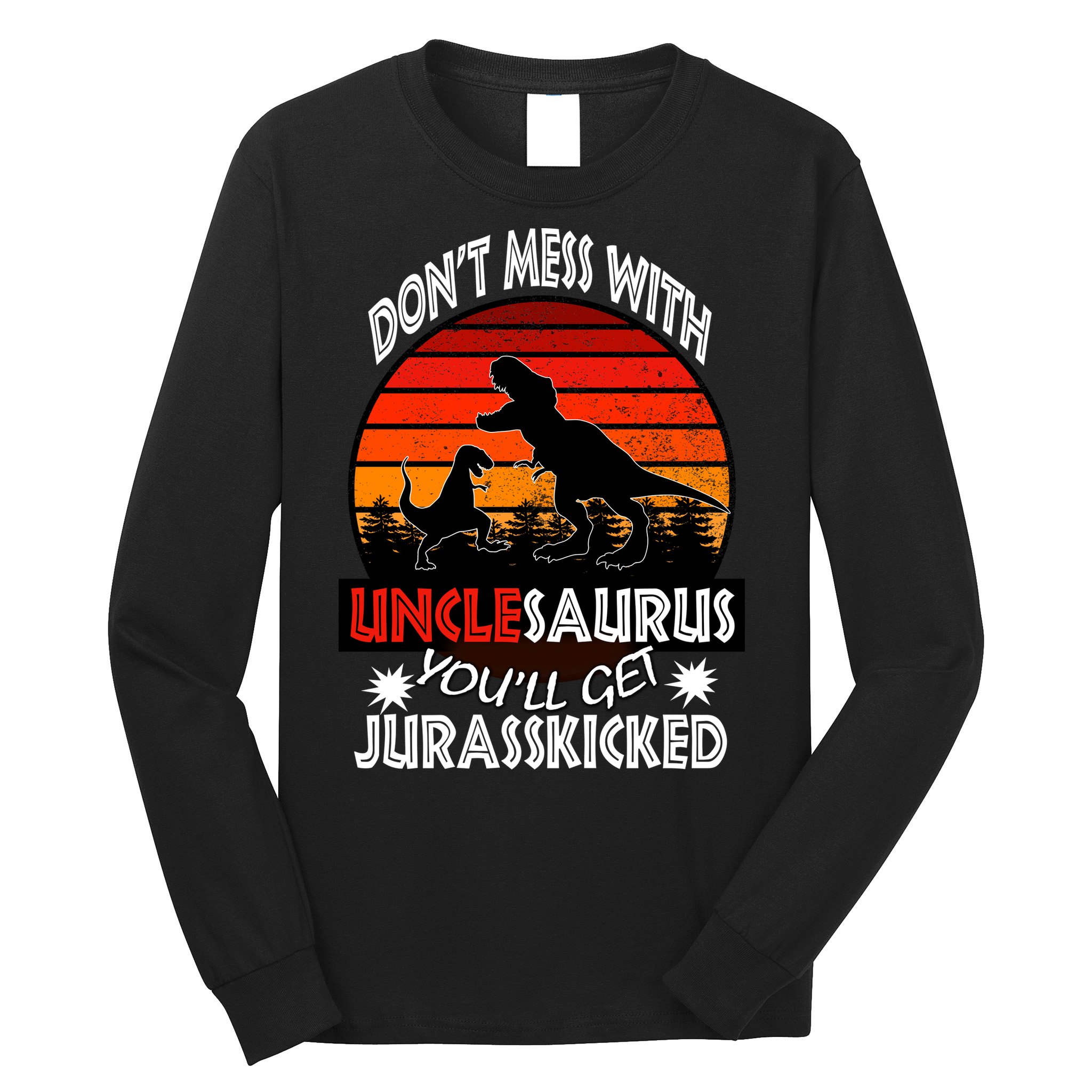 Uncle Dinosaur Long Sleeve Shirt