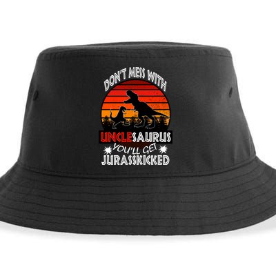 Uncle Dinosaur Sustainable Bucket Hat