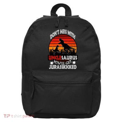 Uncle Dinosaur 16 in Basic Backpack
