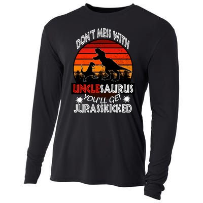 Uncle Dinosaur Cooling Performance Long Sleeve Crew