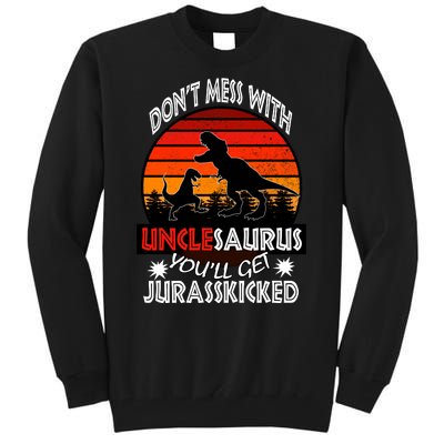 Uncle Dinosaur Tall Sweatshirt