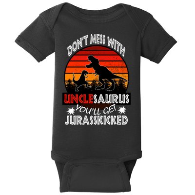 Uncle Dinosaur Baby Bodysuit
