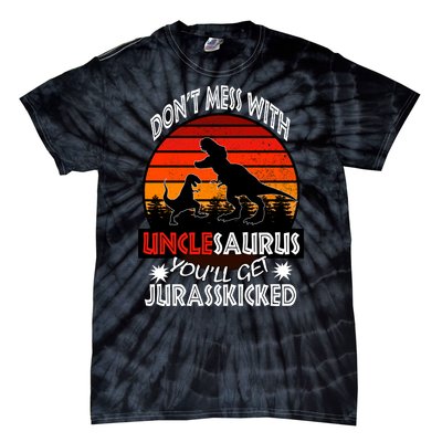 Uncle Dinosaur Tie-Dye T-Shirt