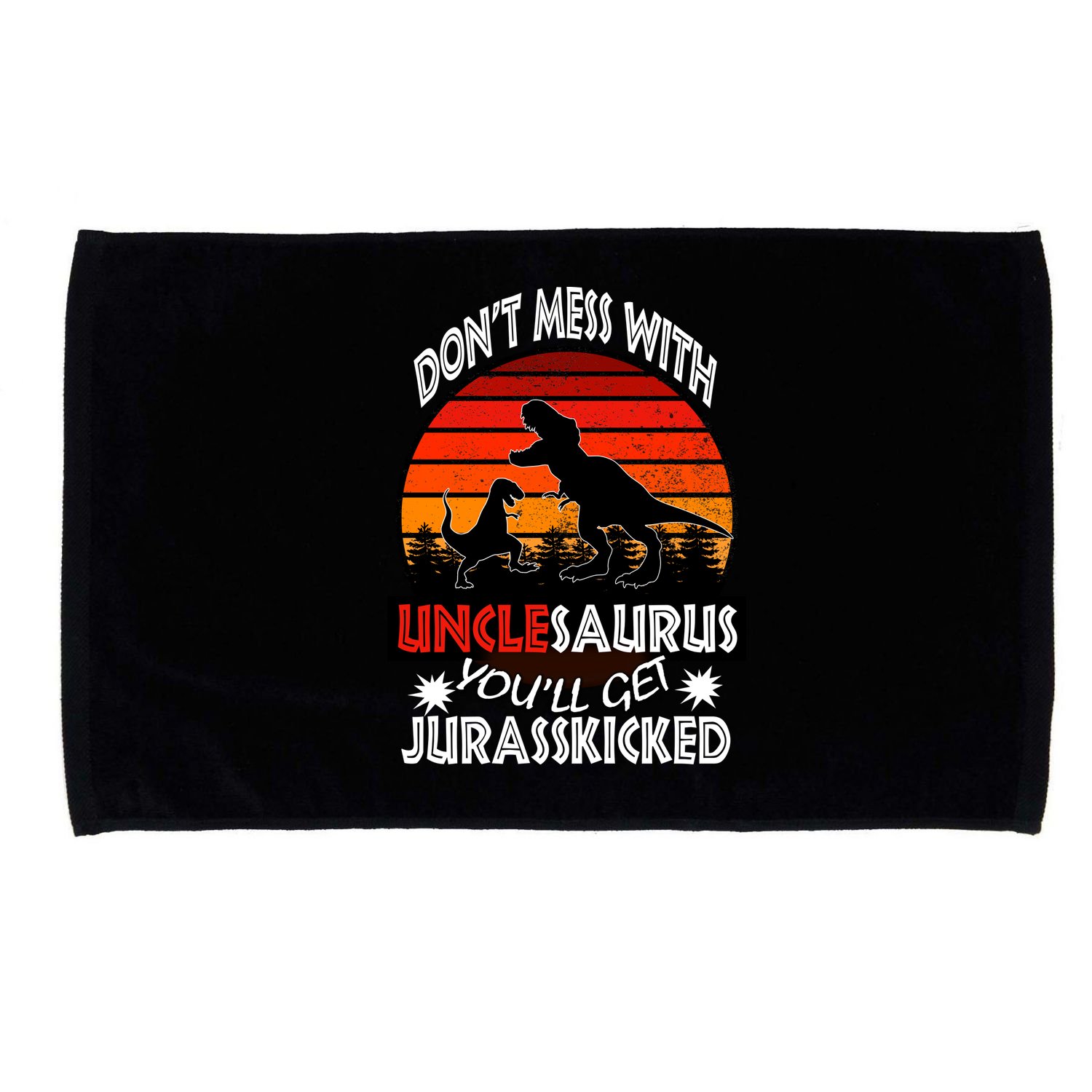 Uncle Dinosaur Microfiber Hand Towel