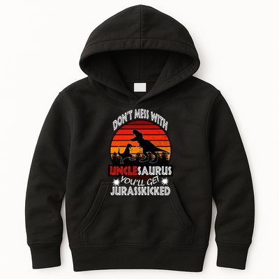 Uncle Dinosaur Kids Hoodie