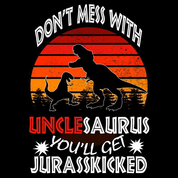 Uncle Dinosaur Short Acrylic Beanie