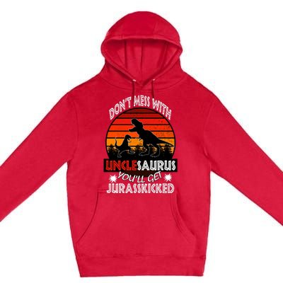 Uncle Dinosaur Premium Pullover Hoodie