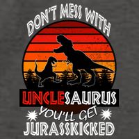 Uncle Dinosaur Vector Backpack