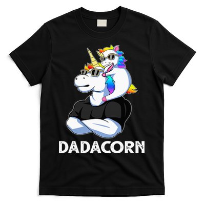 Unicorn Dad Unicorn Lovers Father's Day Dadacorn T-Shirt