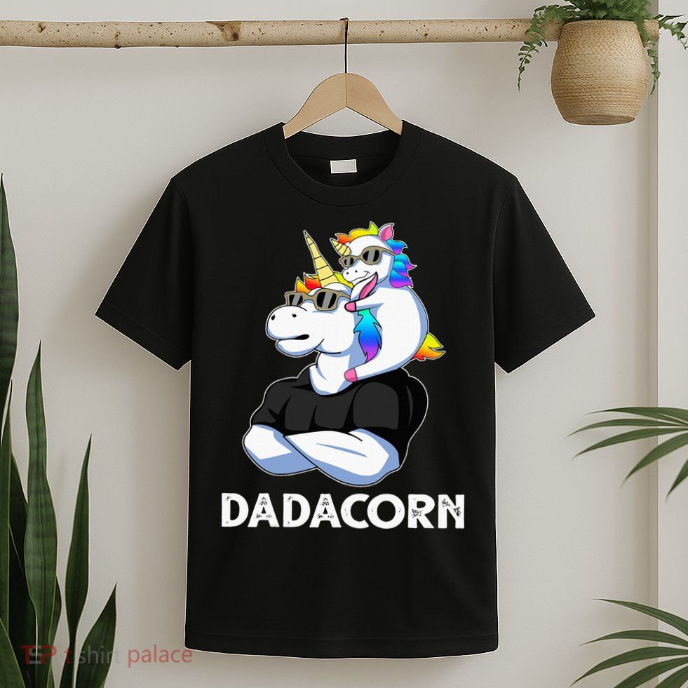 Unicorn Dad Unicorn Lovers Father's Day Dadacorn T-Shirt