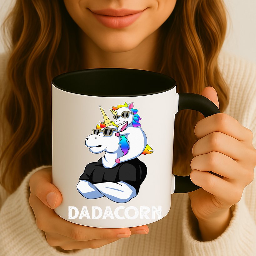 Unicorn Dad Unicorn Lovers Father's Day Dadacorn Mug