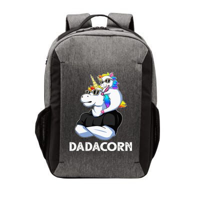 Unicorn Dad Unicorn Lovers Father's Day Dadacorn Vector Backpack