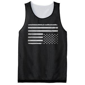 Upside Down Us Flag Distressed American Flag Mesh Reversible Basketball Jersey Tank