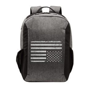 Upside Down Us Flag Distressed American Flag Vector Backpack