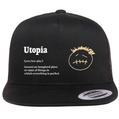 Utopia Definition Flat Bill Trucker Hat