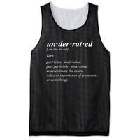 Underrated Definition Mesh Reversible Basketball Jersey Tank