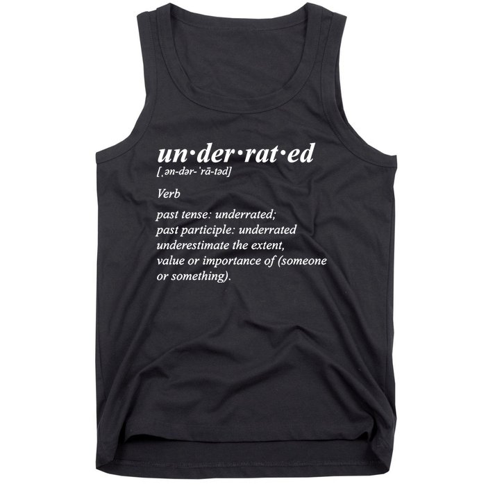 Underrated Definition Tank Top