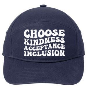 Unity Day Vibes Orange Be Kind End Bullying 7-Panel Snapback Hat