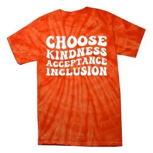 Unity Day Vibes Orange Be Kind End Bullying Tie-Dye T-Shirt