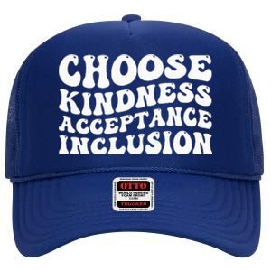 Unity Day Vibes Orange Be Kind End Bullying High Crown Mesh Back Trucker Hat