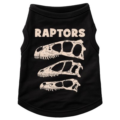 Utahraptor Deinonychus Velociraptor Skull Fossil Hunter Doggie Tank