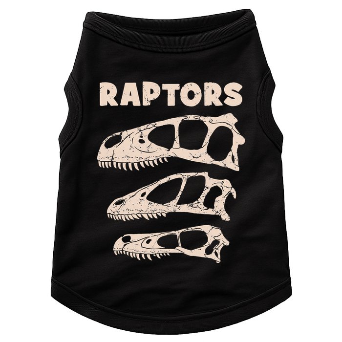 Utahraptor Deinonychus Velociraptor Skull Fossil Hunter Doggie Tank