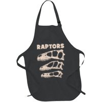 Utahraptor Deinonychus Velociraptor Skull Fossil Hunter Apron