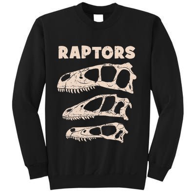 Utahraptor Deinonychus Velociraptor Skull Fossil Hunter Sweatshirt