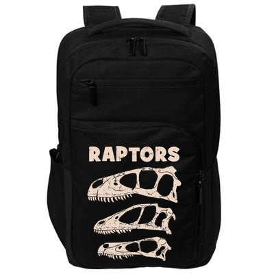Utahraptor Deinonychus Velociraptor Skull Fossil Hunter Impact Tech Backpack