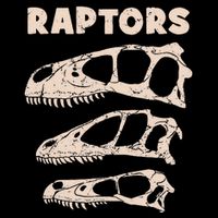Utahraptor Deinonychus Velociraptor Skull Fossil Hunter Drawstring Bag