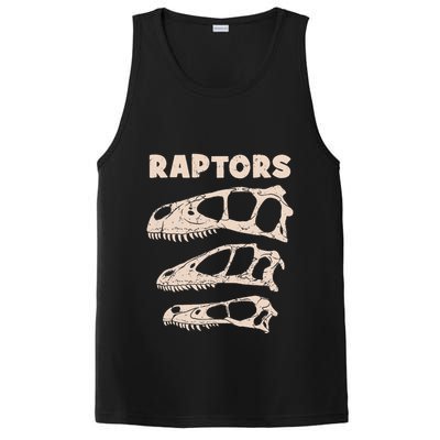 Utahraptor Deinonychus Velociraptor Skull Fossil Hunter PosiCharge Competitor Tank