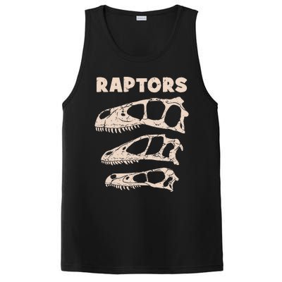 Utahraptor Deinonychus Velociraptor Skull Fossil Hunter PosiCharge Competitor Tank