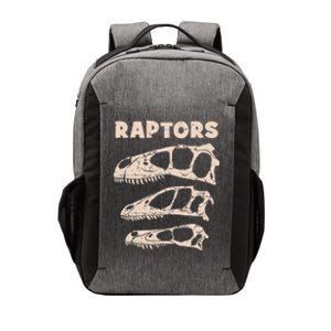 Utahraptor Deinonychus Velociraptor Skull Fossil Hunter Vector Backpack