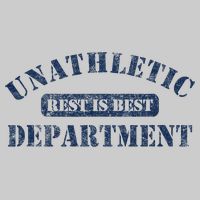 Unathletic Department With Rest Is Best Laziness Funny Lines Tie-Dye T-Shirt