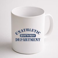 Unathletic Department With Rest Is Best Laziness Funny Lines Mug