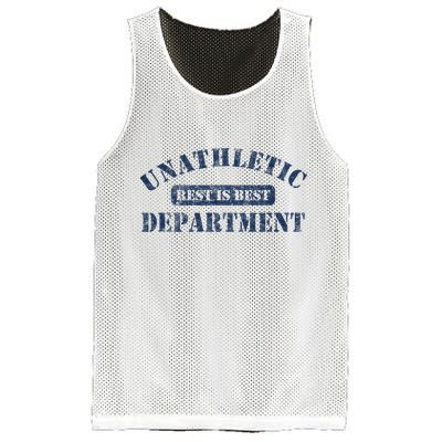 Unathletic Department With Rest Is Best Laziness Funny Lines Mesh Reversible Basketball Jersey Tank