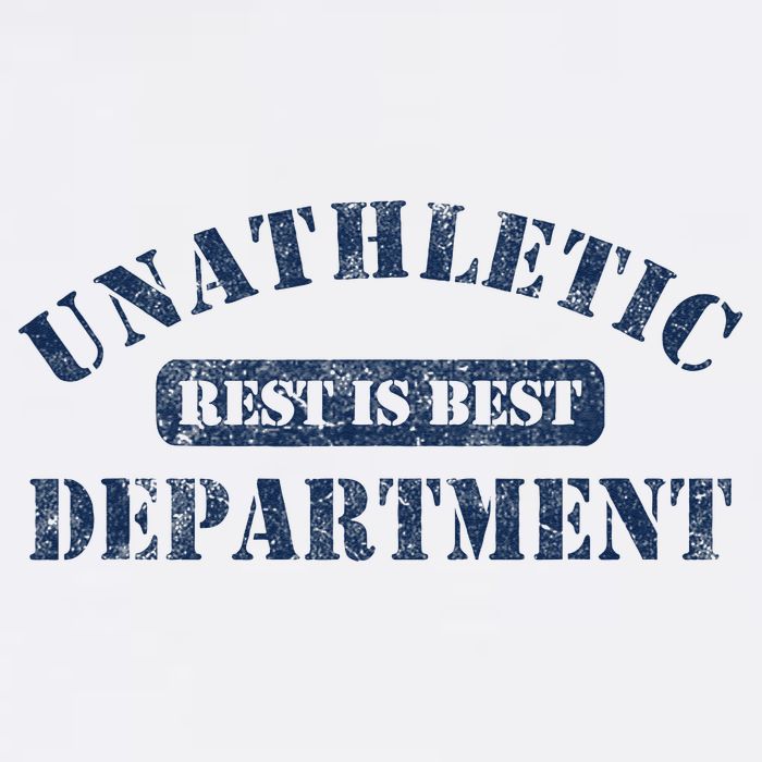 Unathletic Department With Rest Is Best Laziness Funny Lines Wool Snapback Cap