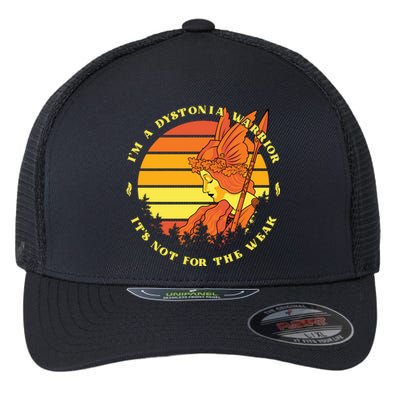 Unbreakable Dystonia Warrior Gift Flexfit Unipanel Trucker Cap