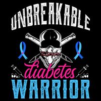 Unbreakable Diabetes Warrior City Backpack