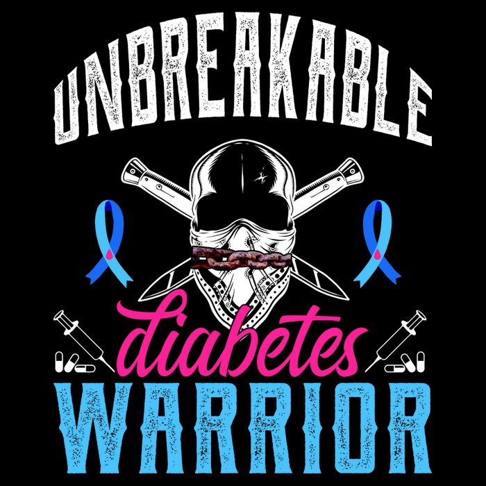 Unbreakable Diabetes Warrior City Backpack
