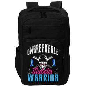 Unbreakable Diabetes Warrior Impact Tech Backpack