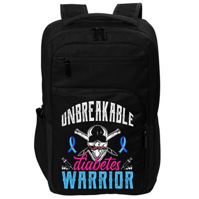 Unbreakable Diabetes Warrior Impact Tech Backpack