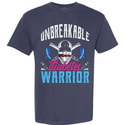 Unbreakable Diabetes Warrior Garment-Dyed Heavyweight T-Shirt