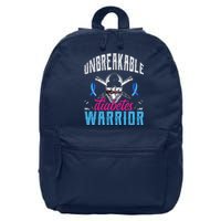 Unbreakable Diabetes Warrior 16 in Basic Backpack