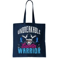 Unbreakable Diabetes Warrior Tote Bag